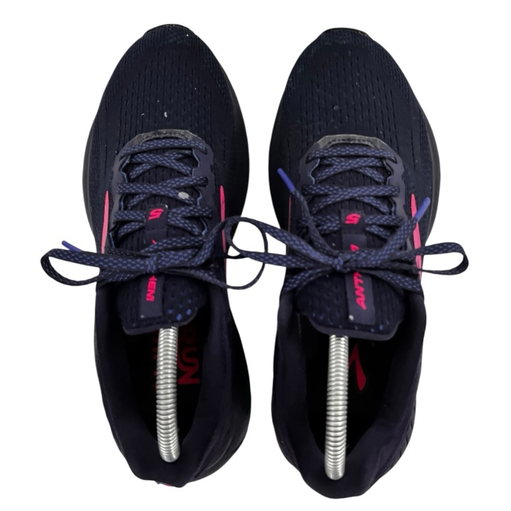 Brooks | Anthem 5 Navy Blue Pink Women’s Lace up Athletic‎ Running Sneakers 8.5 - Picture 6 of 10